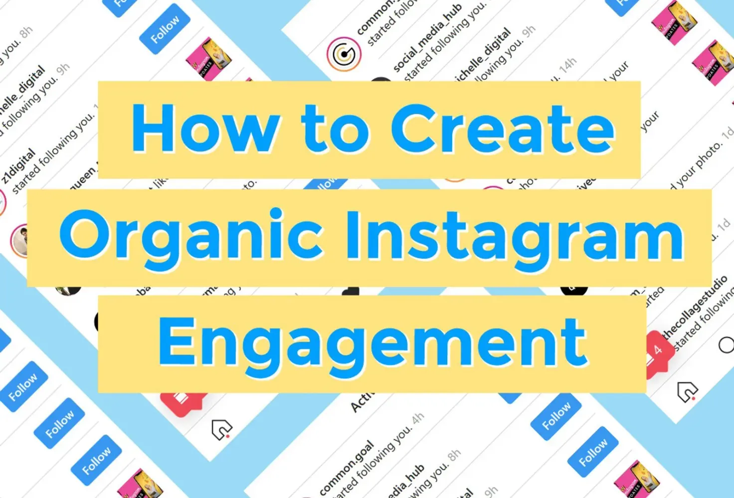 Tips on how to create organic Instagram engagement