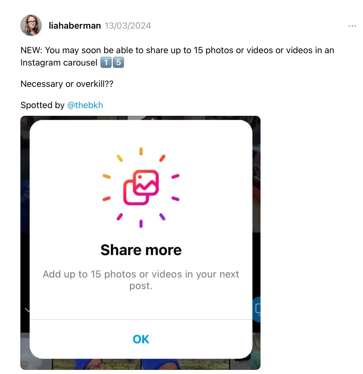 New Instagram feature announced on Twitter