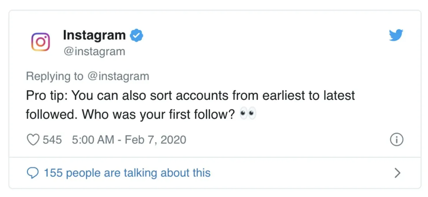 Sort your followers from oldest to newest or vice versa with Instagram new feature