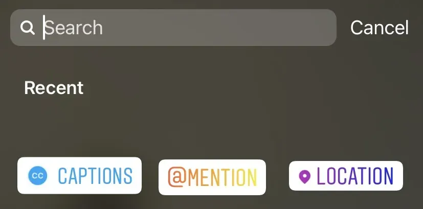 Instagram stories new feature