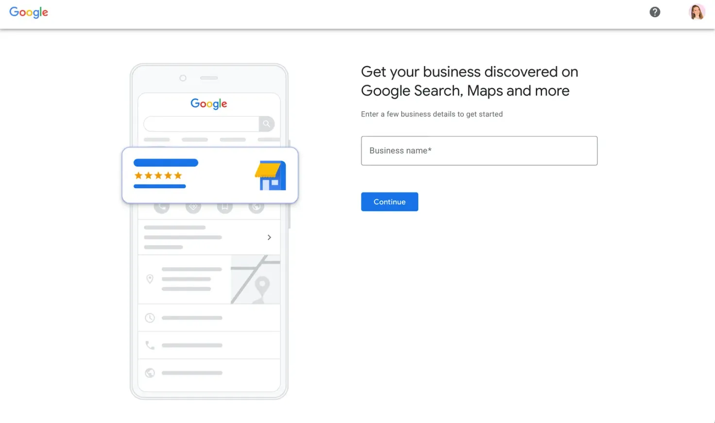 Visit https://business.google.com/locations to set up a new GMB page