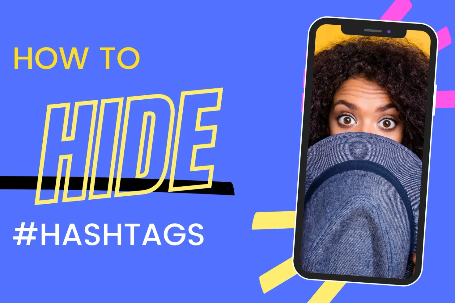 How to hide your hashtags on Instagram cover