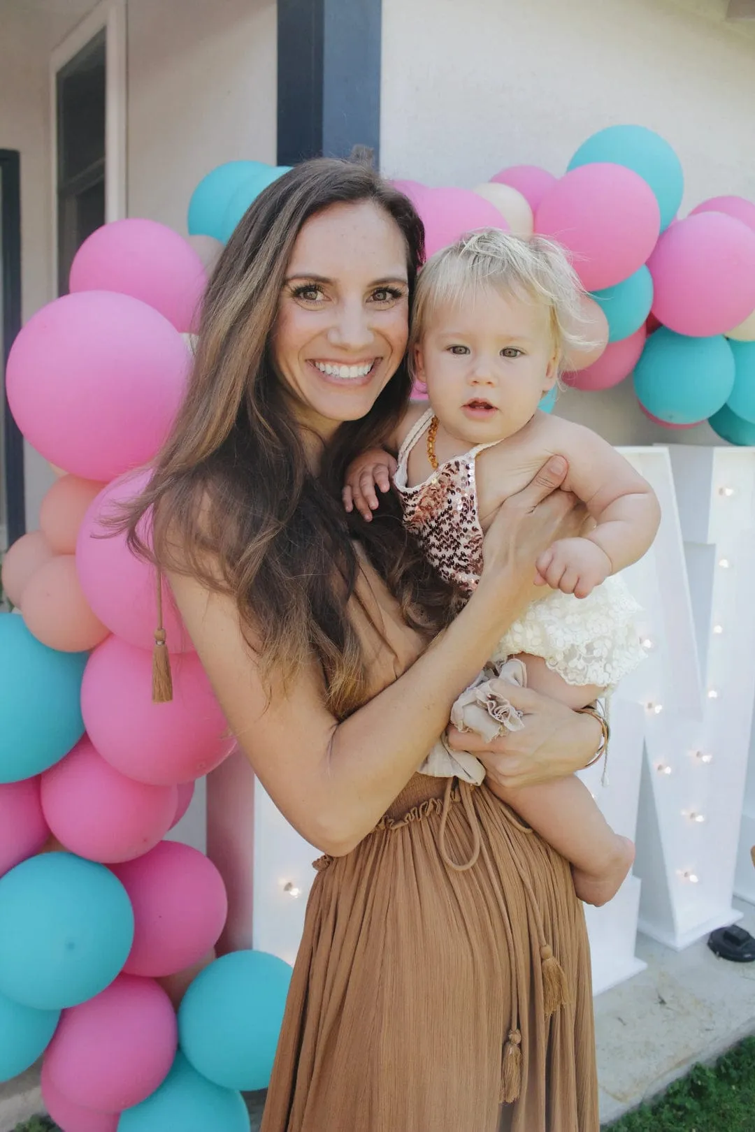 Restorative Roots founder Holly Stein with Blaire, whose birth inspired the business