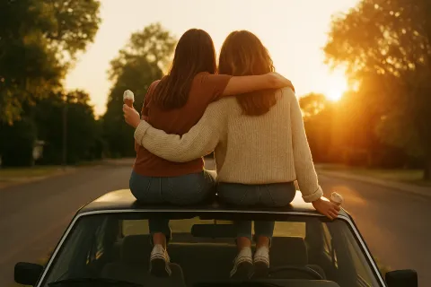 Preview for article Best Friend Captions for Instagram: 130+ to Copy and Paste