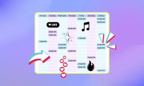 Preview for article Best Time to Post on TikTok: Peak Times by Day