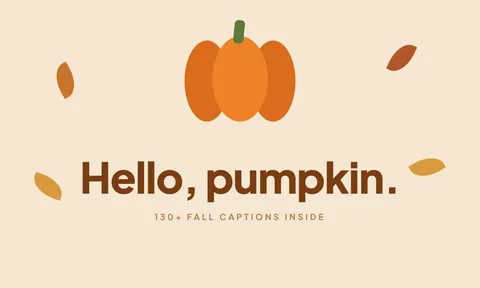 Preview for article Fall Captions for Instagram: 130+ Cozy, Funny & Pumpkin Patch Ideas