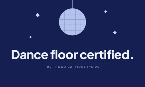 Preview for article Hoco Captions: 100+ Homecoming Captions for Instagram