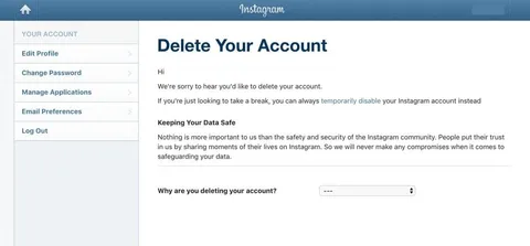 Preview for article How to Delete Your Instagram Account