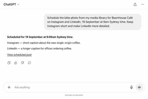 Preview for article How to Schedule Social Media Posts with MCP
