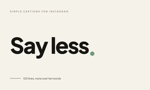 Preview for article Simple Captions for Instagram: 150+ Short and Easy Lines