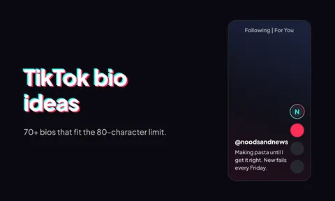 Preview for article TikTok Bio Ideas: 70+ Bios to Copy and Paste